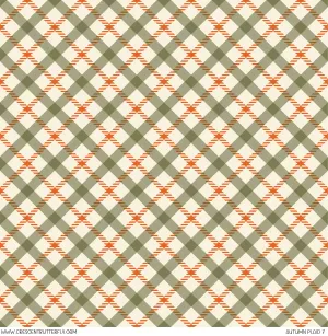 Autumn Plaid 7 Printed Vinyl Sheet/Wrap