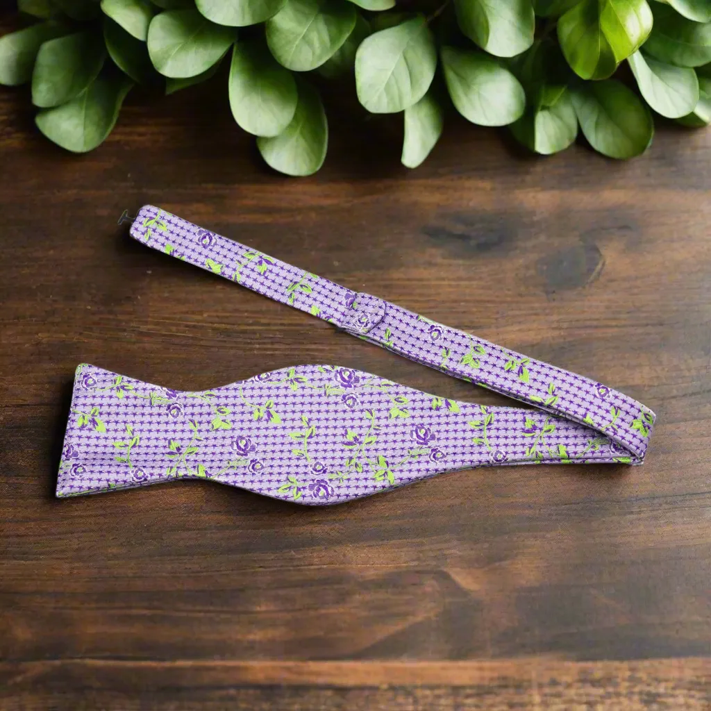 Blossom Floral Self-Tie Bow Tie