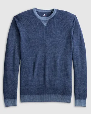 Burgess Garment-Dyed Crewneck Sweater - Bombay