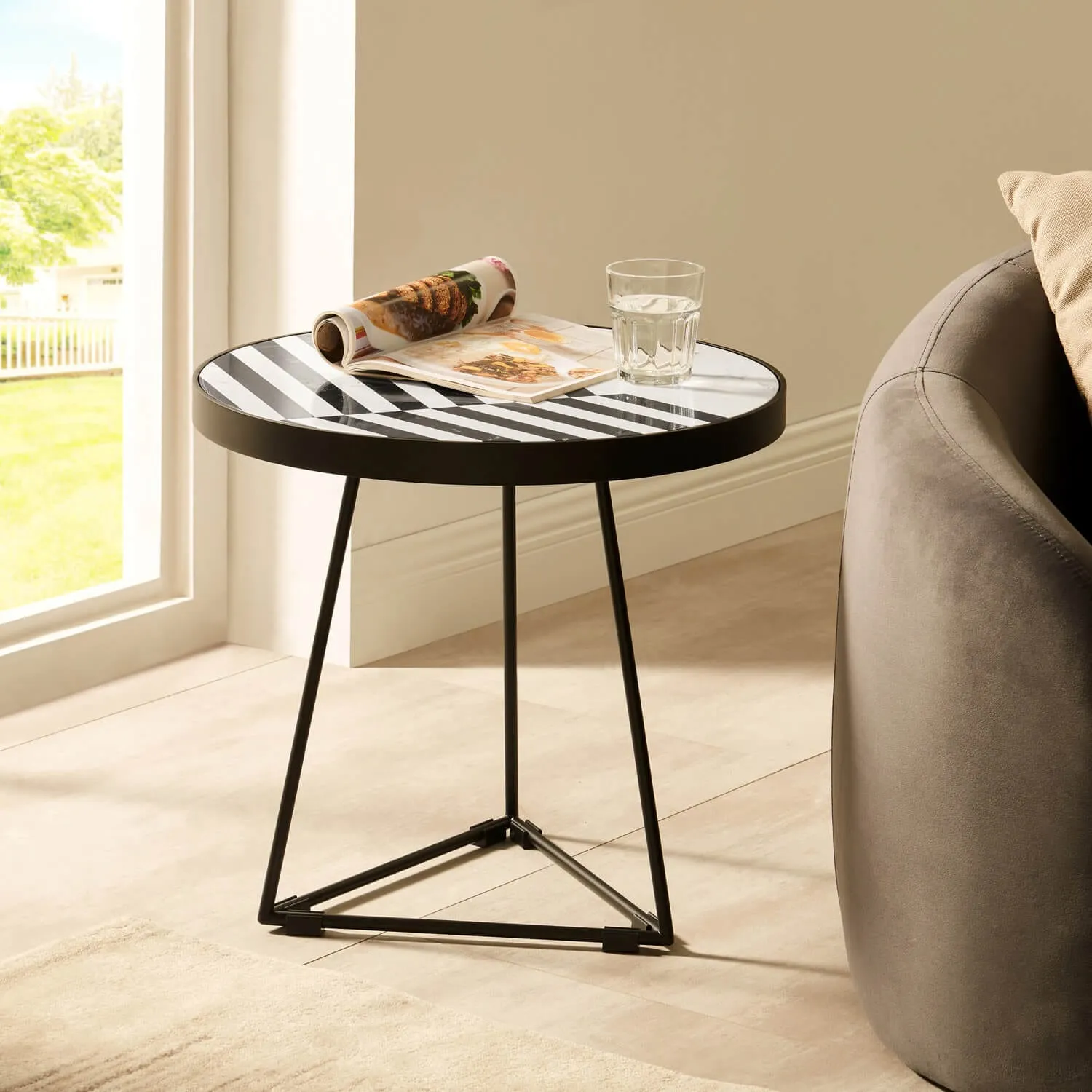 Chic Hudson Side Table