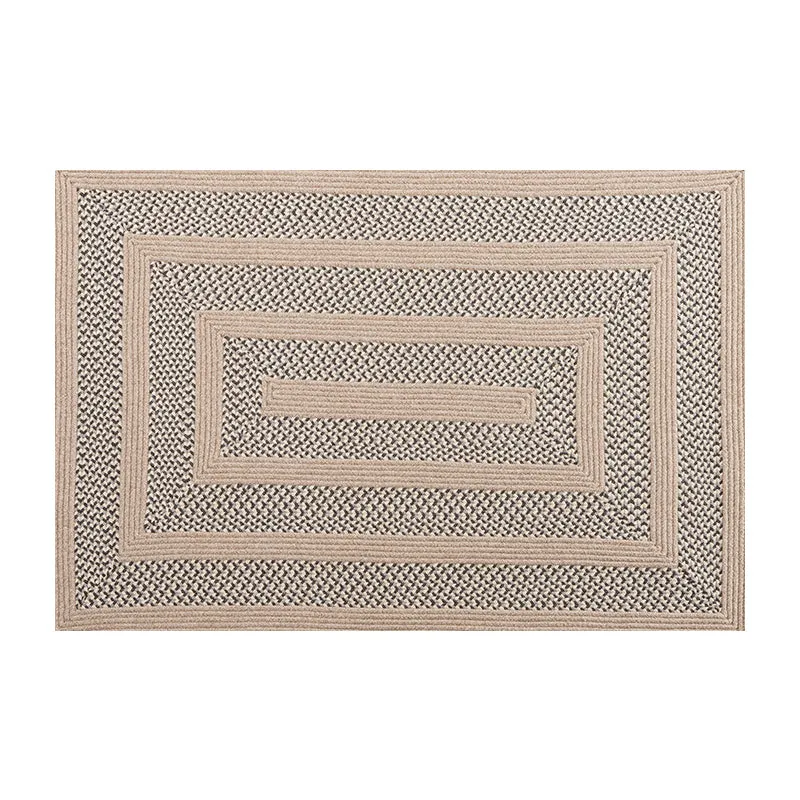 Hand-Woven Natural Wool Carpet