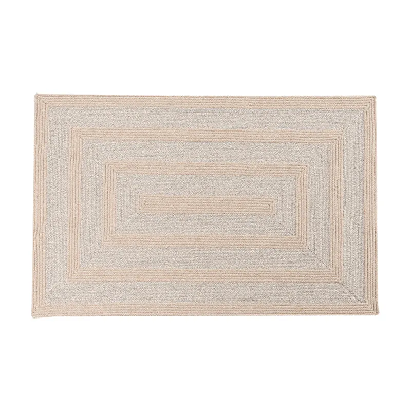 Hand-Woven Natural Wool Carpet