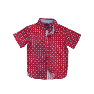 Hot Air Balloon Shirt In Short Sleeves