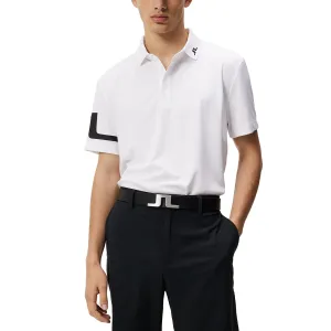 J.Lindeberg Heath Regular Fit Golf Shirt - White