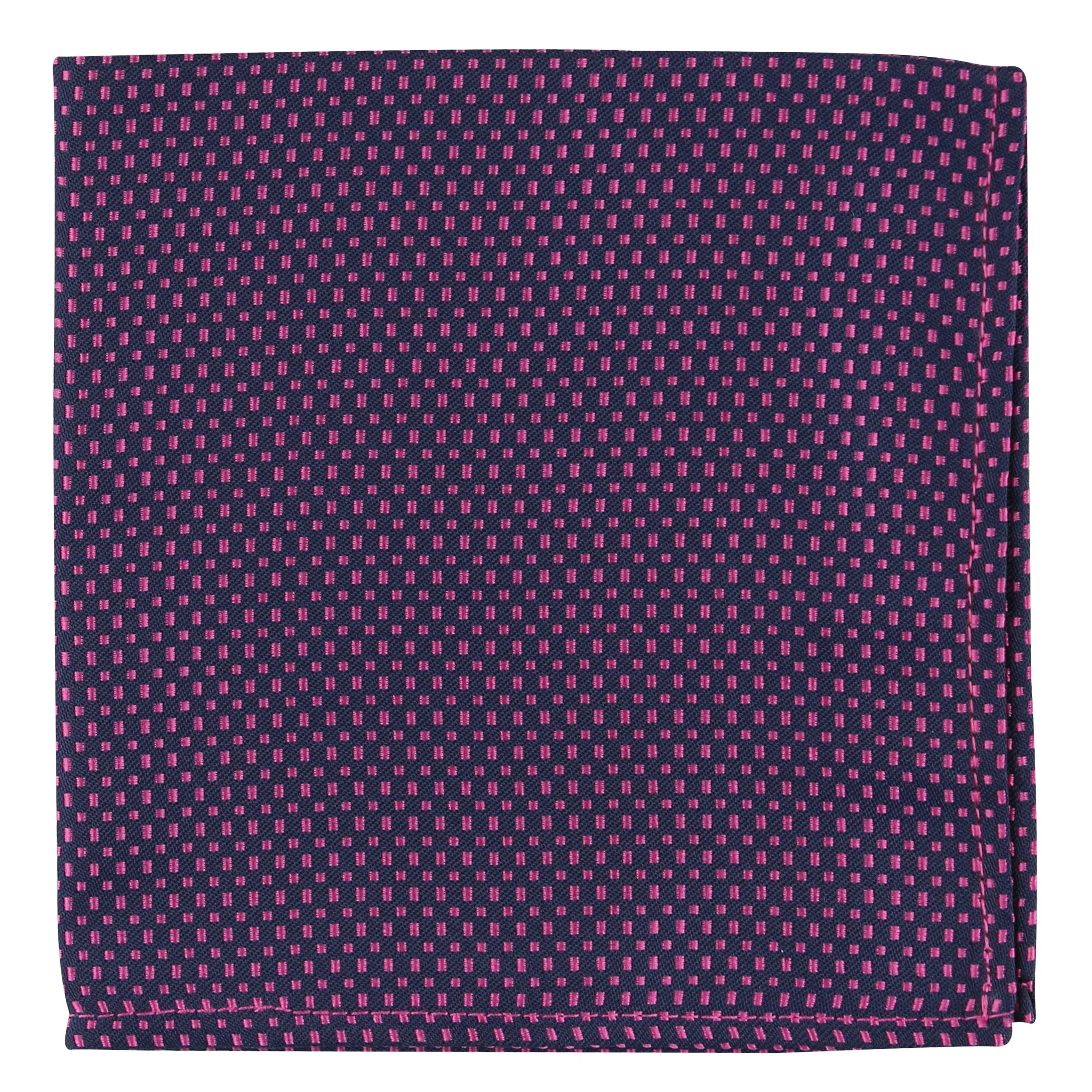 Kovove The Pleasing Dash Abstract Blue Pocket Square For Men