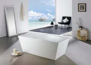 Kube Squadra 59" Free Standing Bathtub