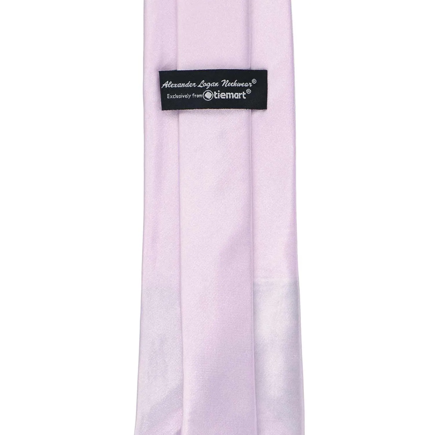 Lavender Frost Solid Color Necktie