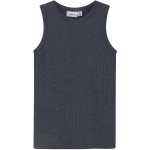 Name It Ombre Blue Wang Wool Needle Tank Top