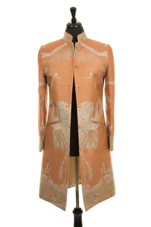 Nehru Coat in Apricot Moon - Sale