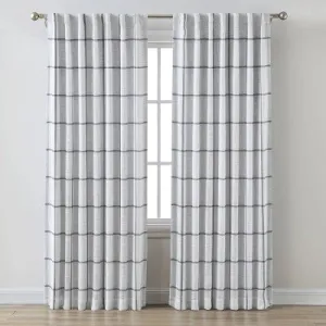 Open Box - 1pc 50"x95" Blackout Window Curtain Panel Gray - Threshold