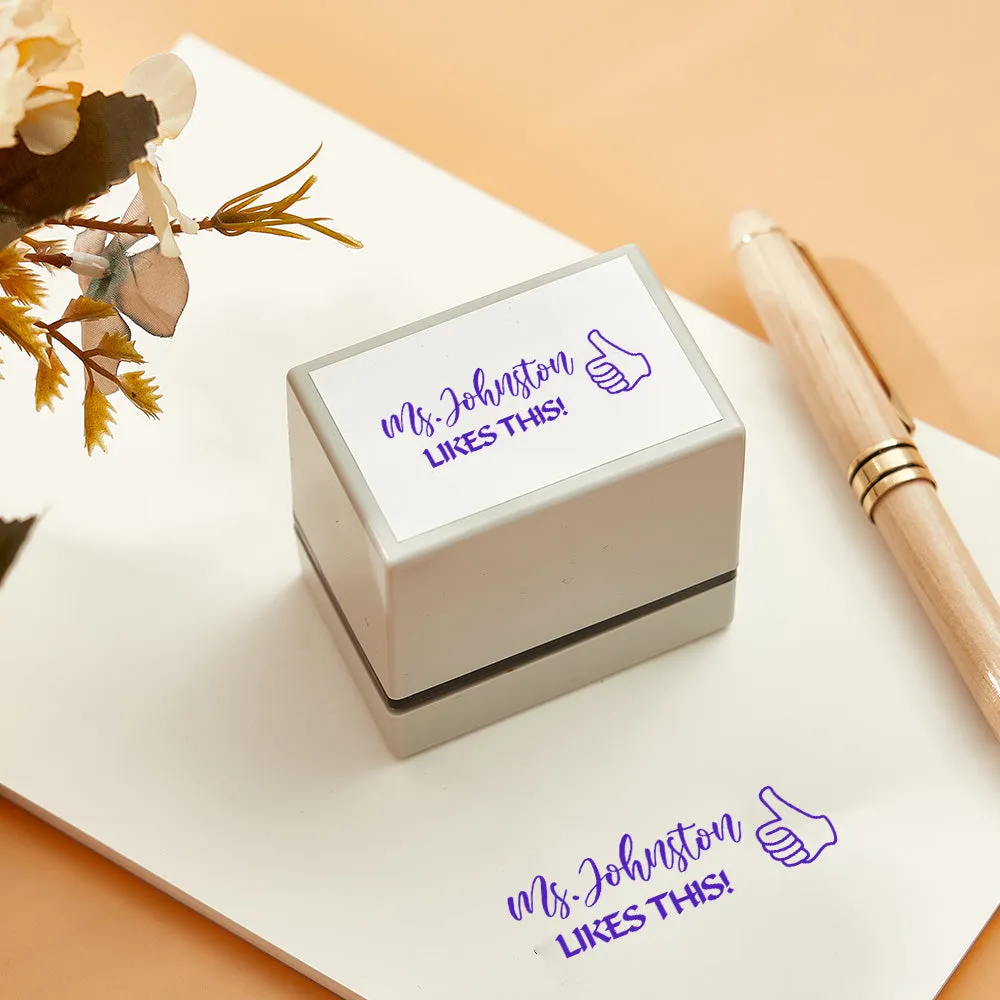 Personalized Teacher Stamp Classroom Teacher Stamp Gifts for Teachers