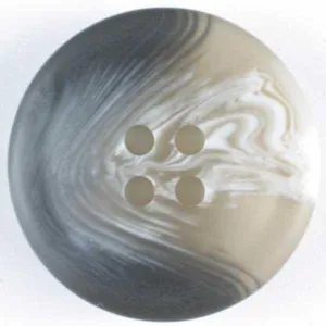 polyester button grey 5629